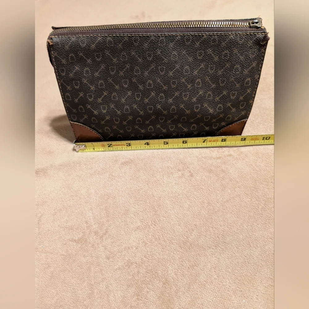 Vintage 1970's "Why Browns" Cosmetic Bag - Picture 3 of 16